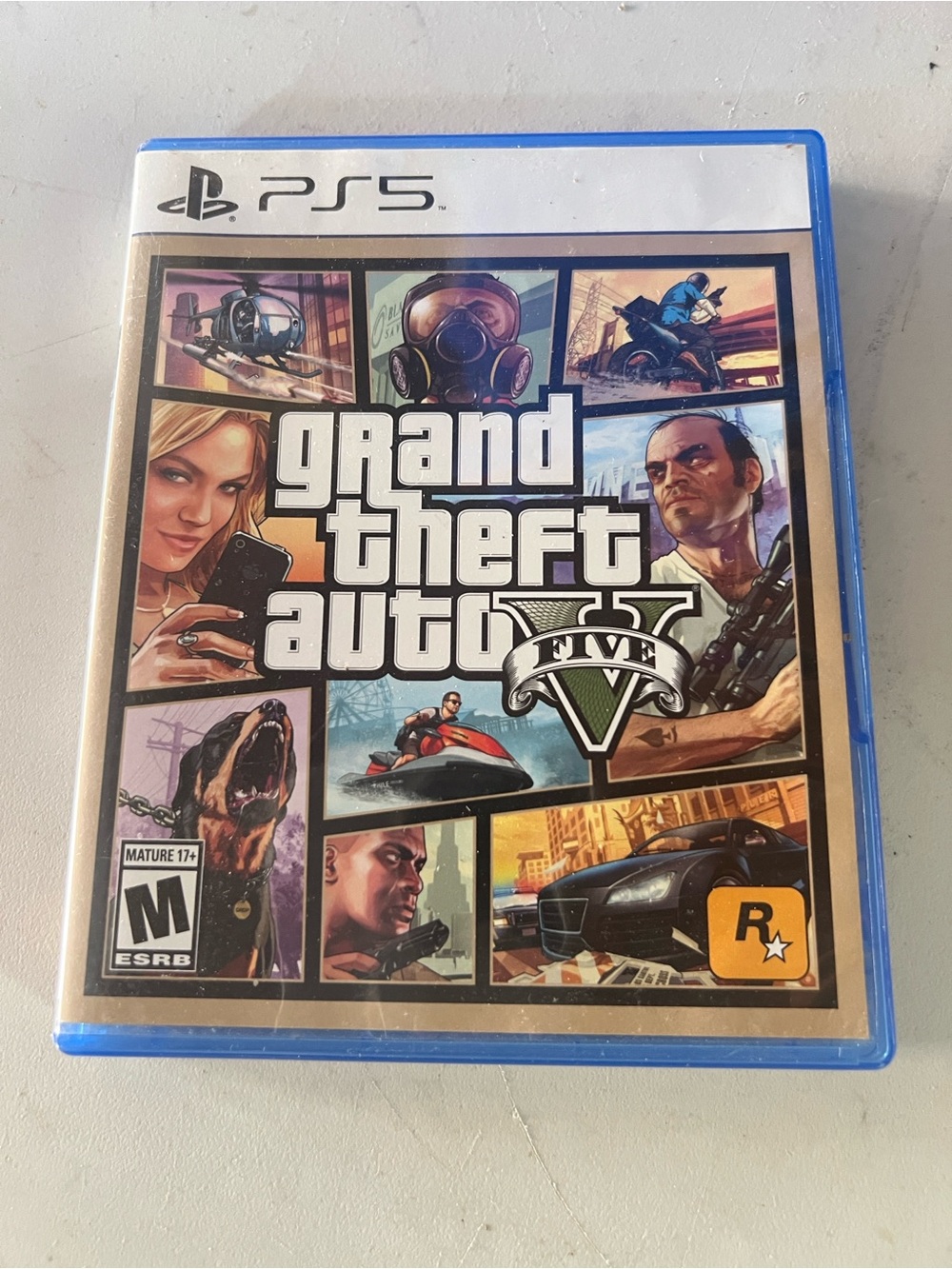 Sony PS5 Grand Theft Auto V - Blue Case